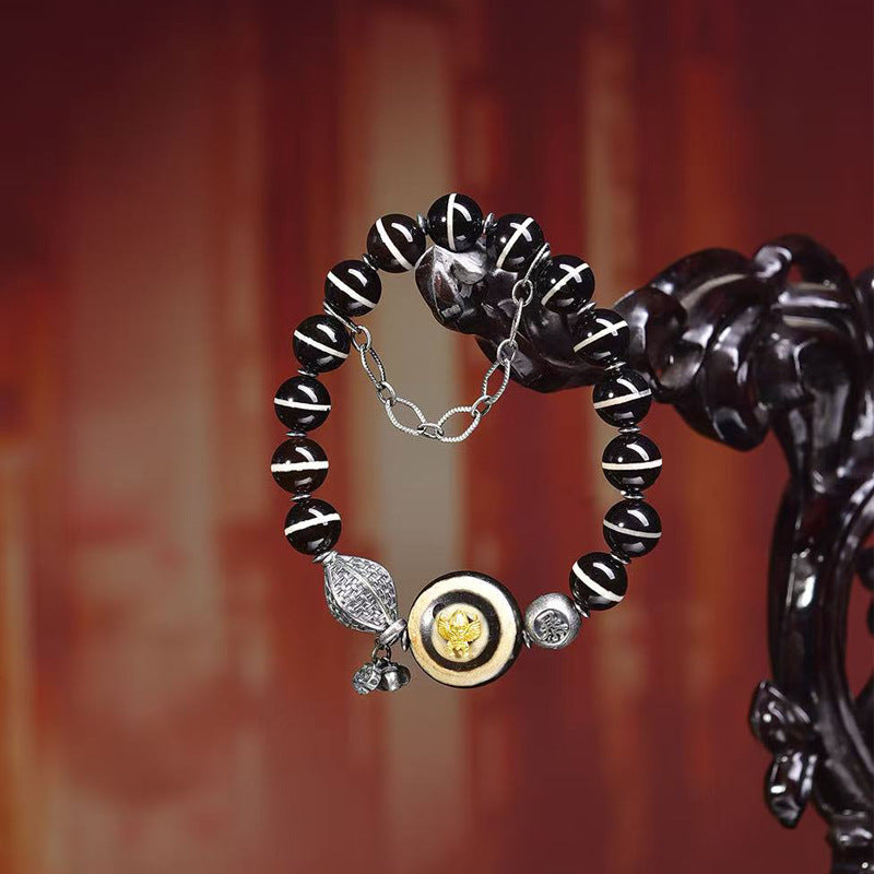 ZenHima Tibet's Natural Medicine Buddha Agate Bead Bracelet - ZENHIMA