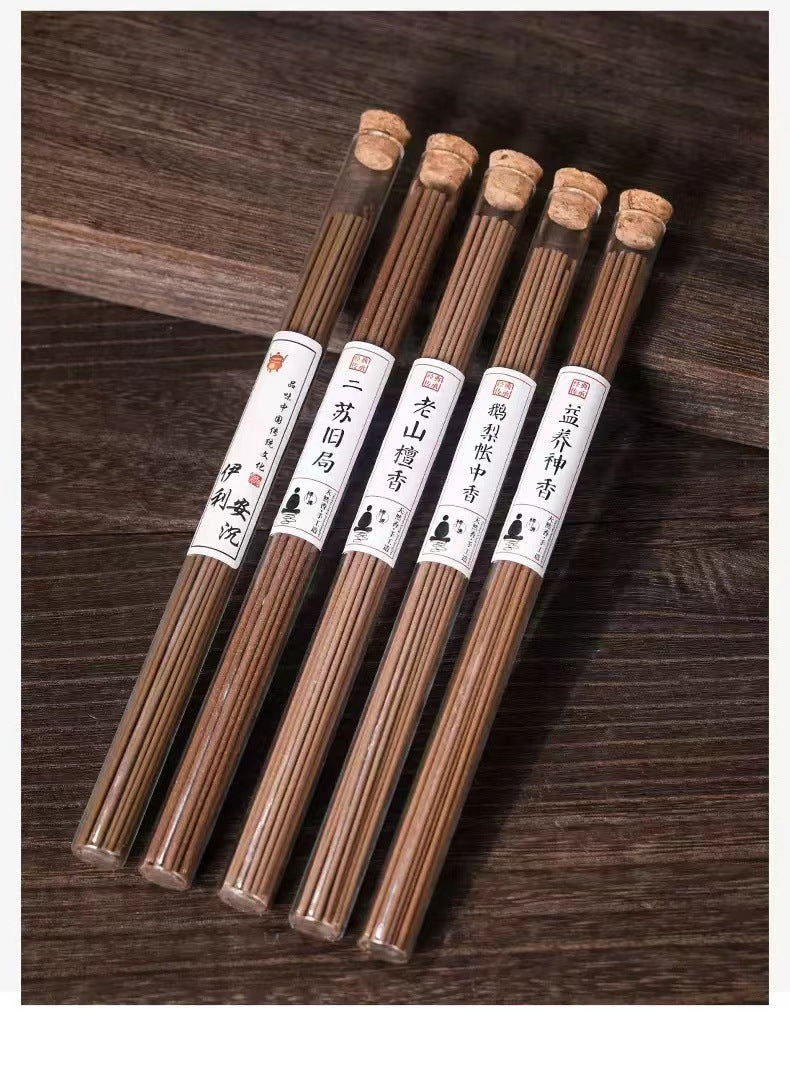 ZenHima Traditional Long Sandalwood & Agarwood Incense for Yoga & Home - ZENHIMA