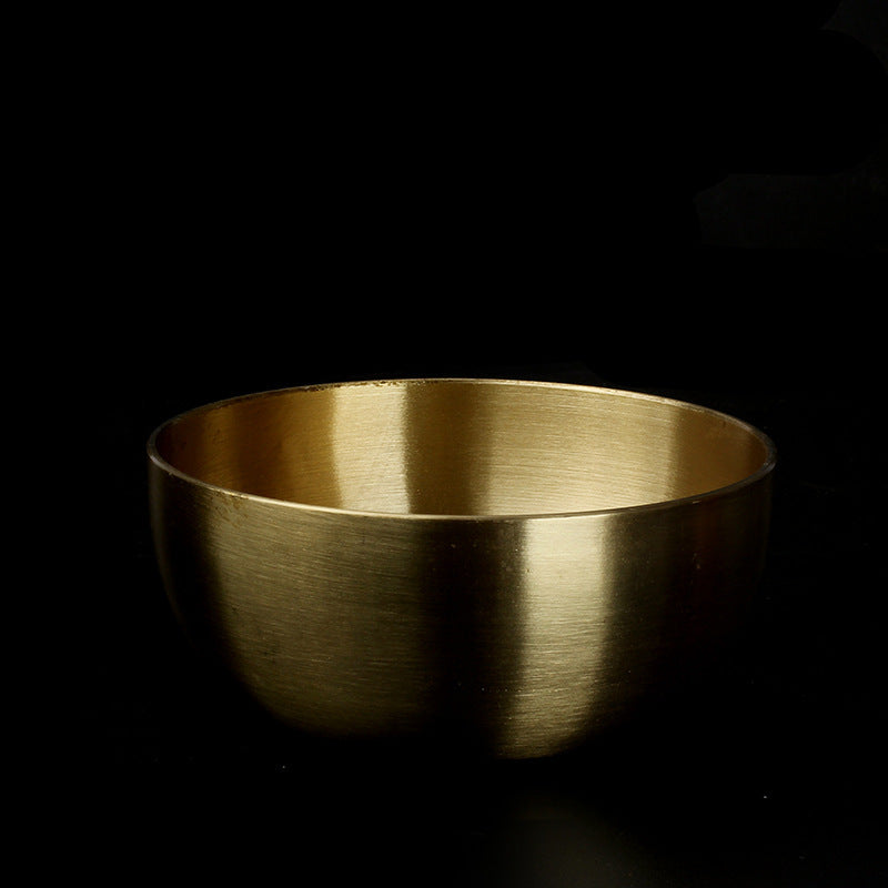 ZenHima Tibetan Yoga Meditation Instrument Copper Offering Bowl - ZENHIMA