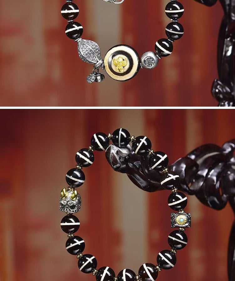 ZenHima Tibet's Natural Medicine Buddha Agate Bead Bracelet - ZENHIMA