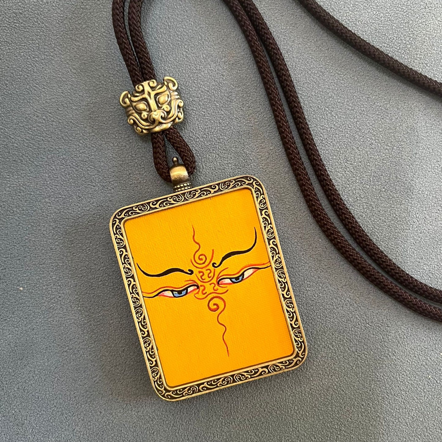 ZenHima Thangka Pendant Twelve Zodiac Eight Guardian Deities - ZENHIMA