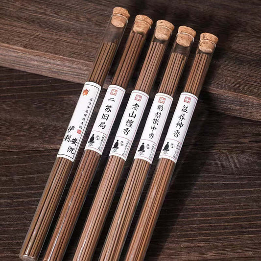 ZenHima Traditional Long Sandalwood & Agarwood Incense for Yoga & Home - ZENHIMA