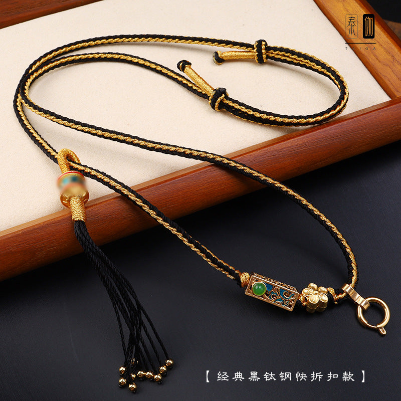 ZenHima Hand-crafted Tibetan Thangka Pendant Necklace - ZENHIMA