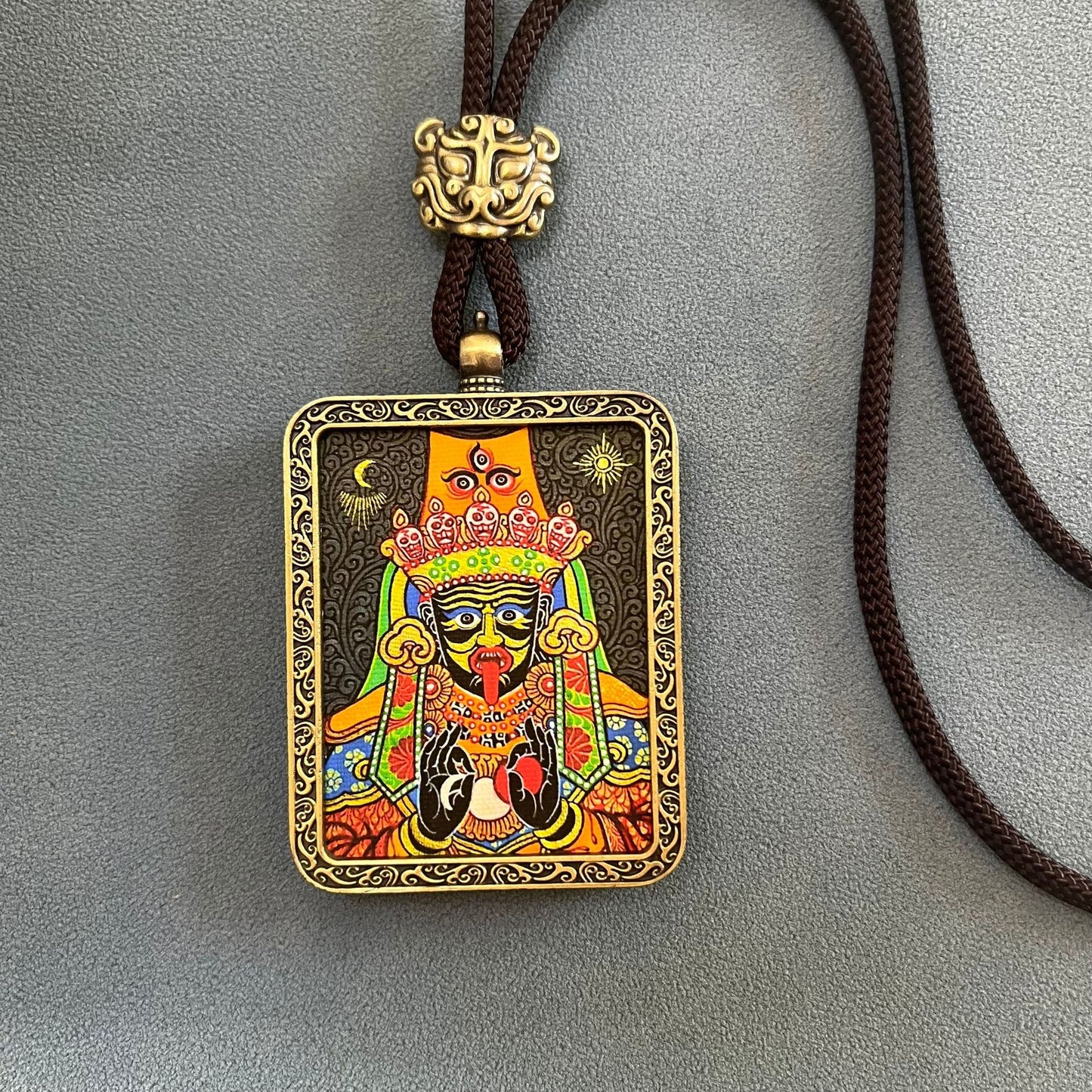 ZenHima Thangka Pendant Twelve Zodiac Eight Guardian Deities - ZENHIMA