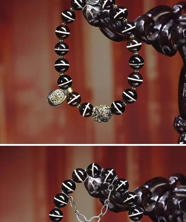 ZenHima Tibet's Natural Medicine Buddha Agate Bead Bracelet - ZENHIMA