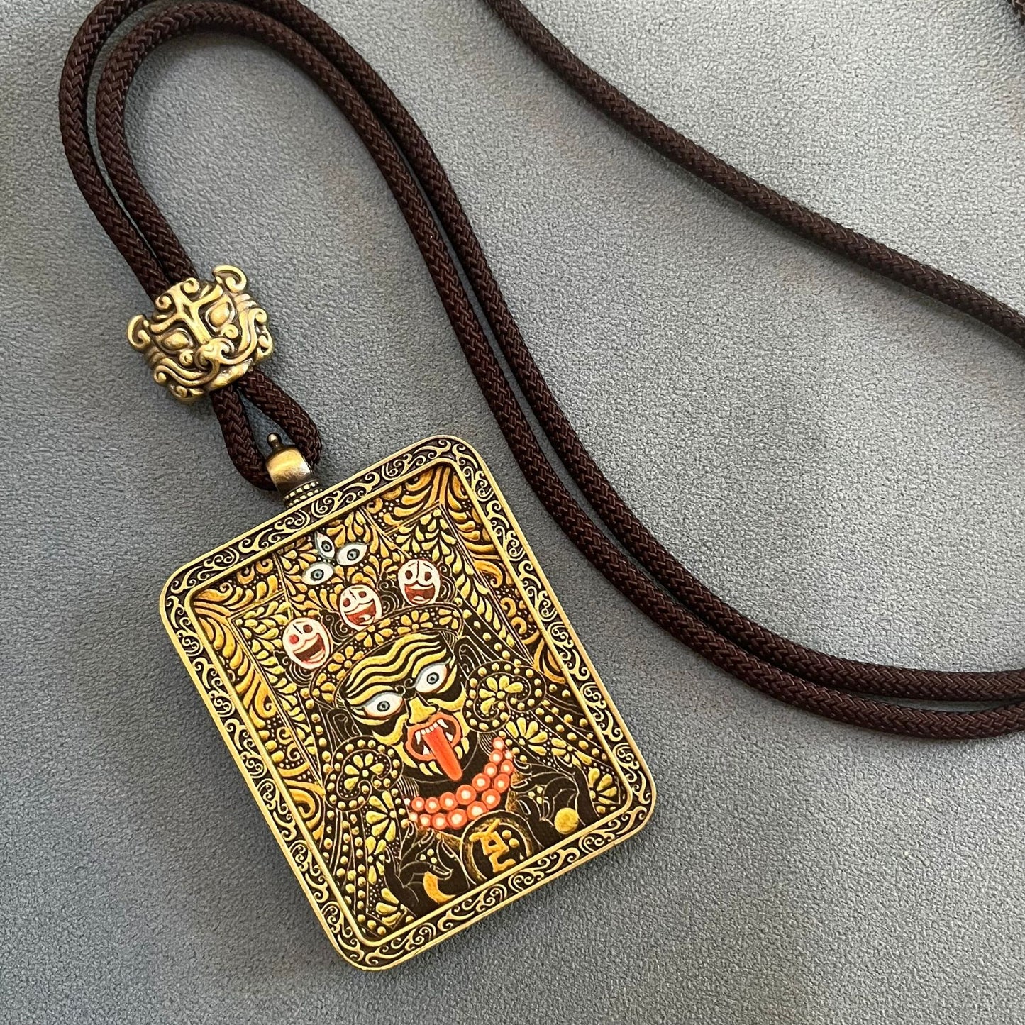 ZenHima Thangka Pendant Twelve Zodiac Eight Guardian Deities - ZENHIMA