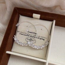 Minimalist Lapis Lazuli Double Bead Earrings