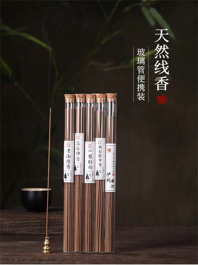 ZenHima Traditional Long Sandalwood & Agarwood Incense for Yoga & Home - ZENHIMA