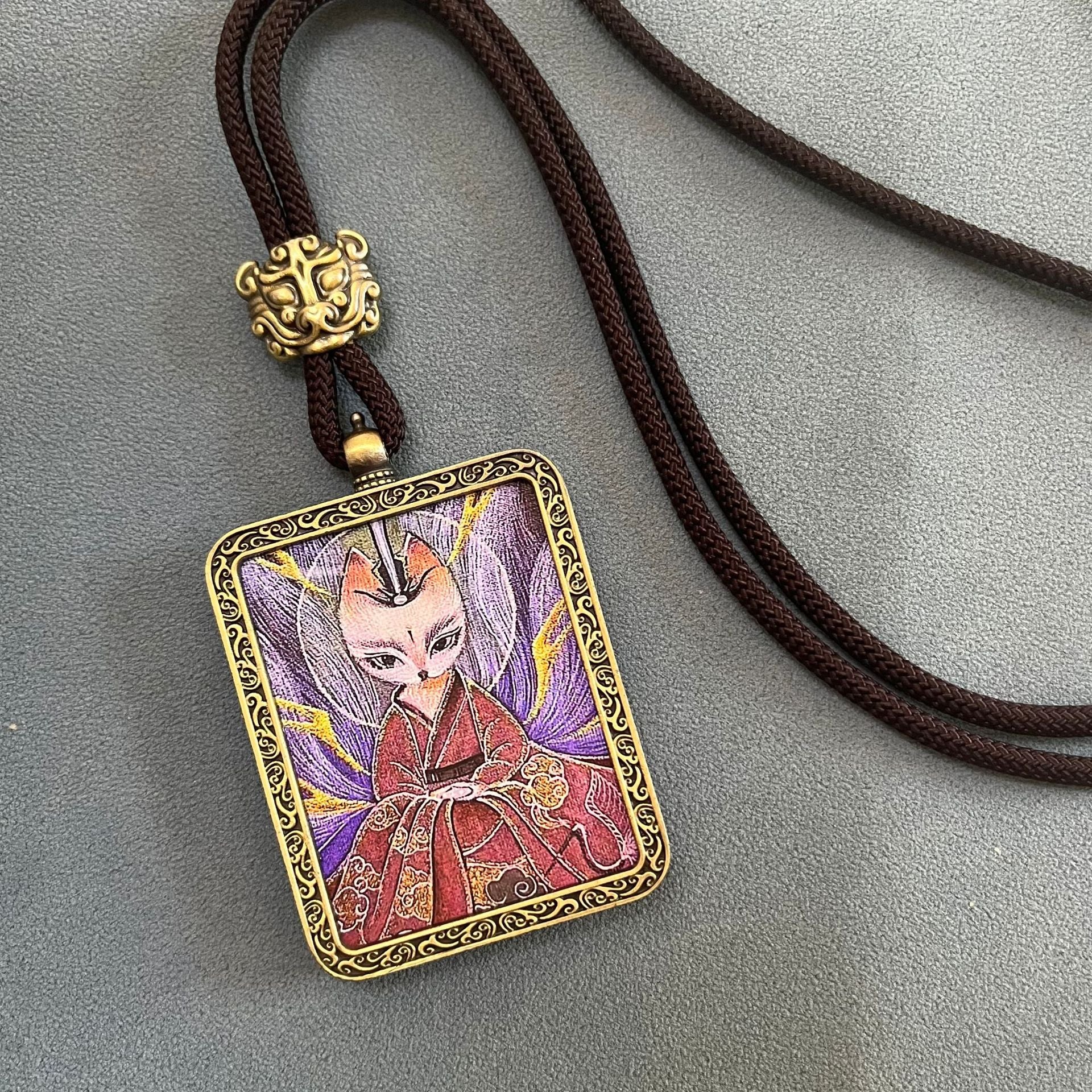 ZenHima Thangka Pendant Twelve Zodiac Eight Guardian Deities - ZENHIMA