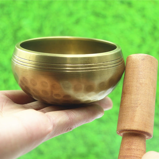 ZenHima Nepal Handmade Brass Tibetan Singing Bowl - ZENHIMA