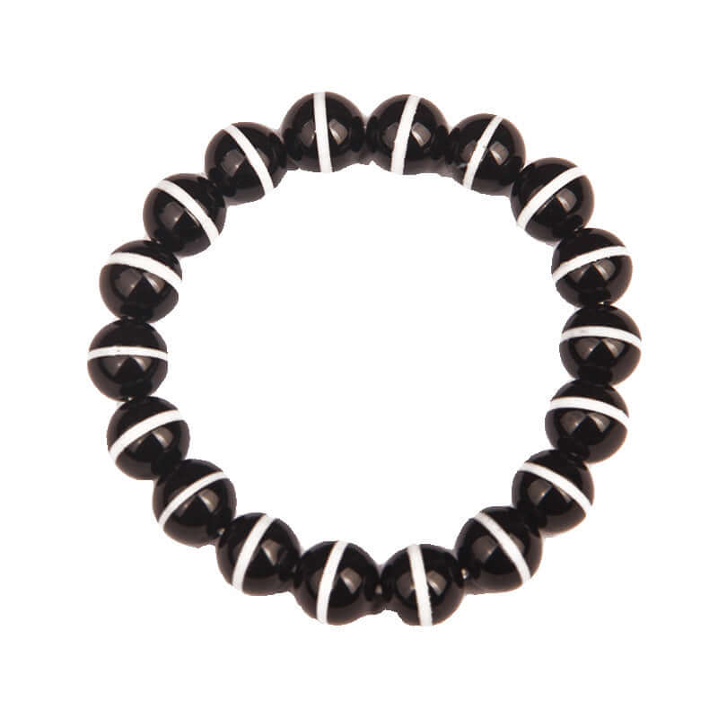 ZenHima Tibetan Black Agate Medicine Buddha Dzi Meditation Bracelet - ZENHIMA