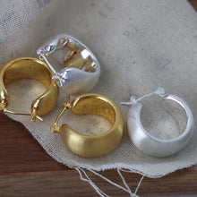 Minimalist Lapis Lazuli Double Bead Earrings