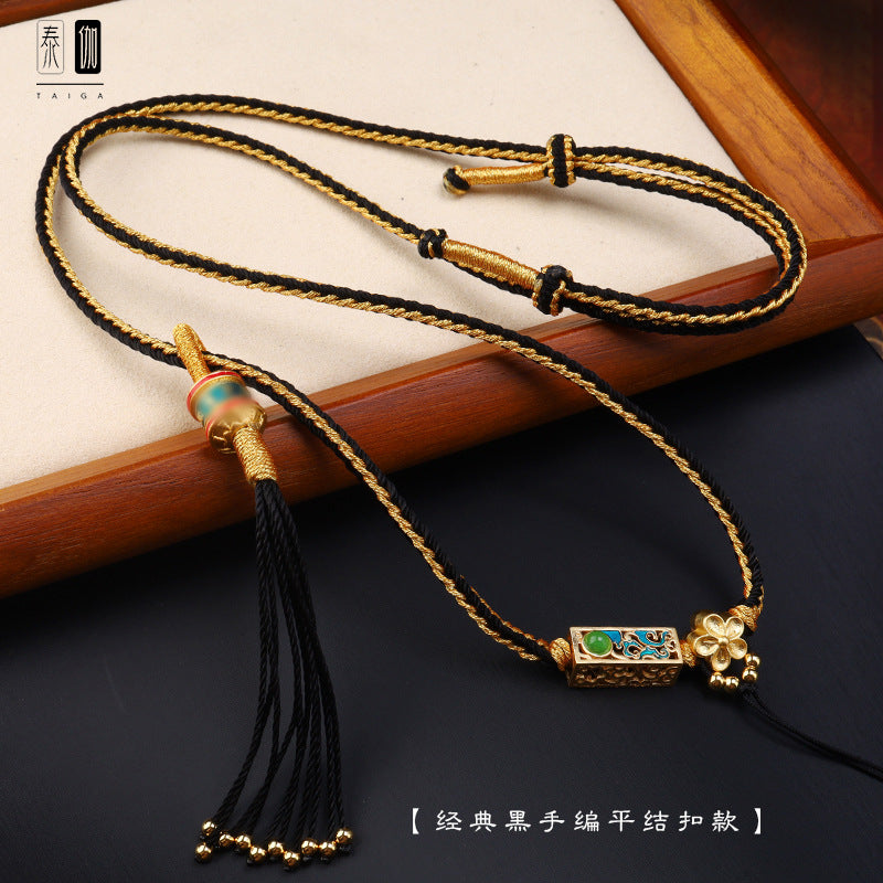 ZenHima Hand-crafted Tibetan Thangka Pendant Necklace - ZENHIMA