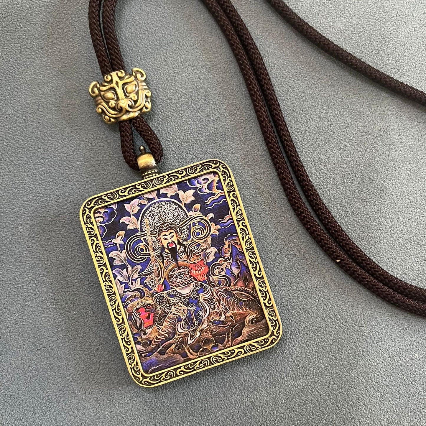 ZenHima Thangka Pendant Twelve Zodiac Eight Guardian Deities - ZENHIMA