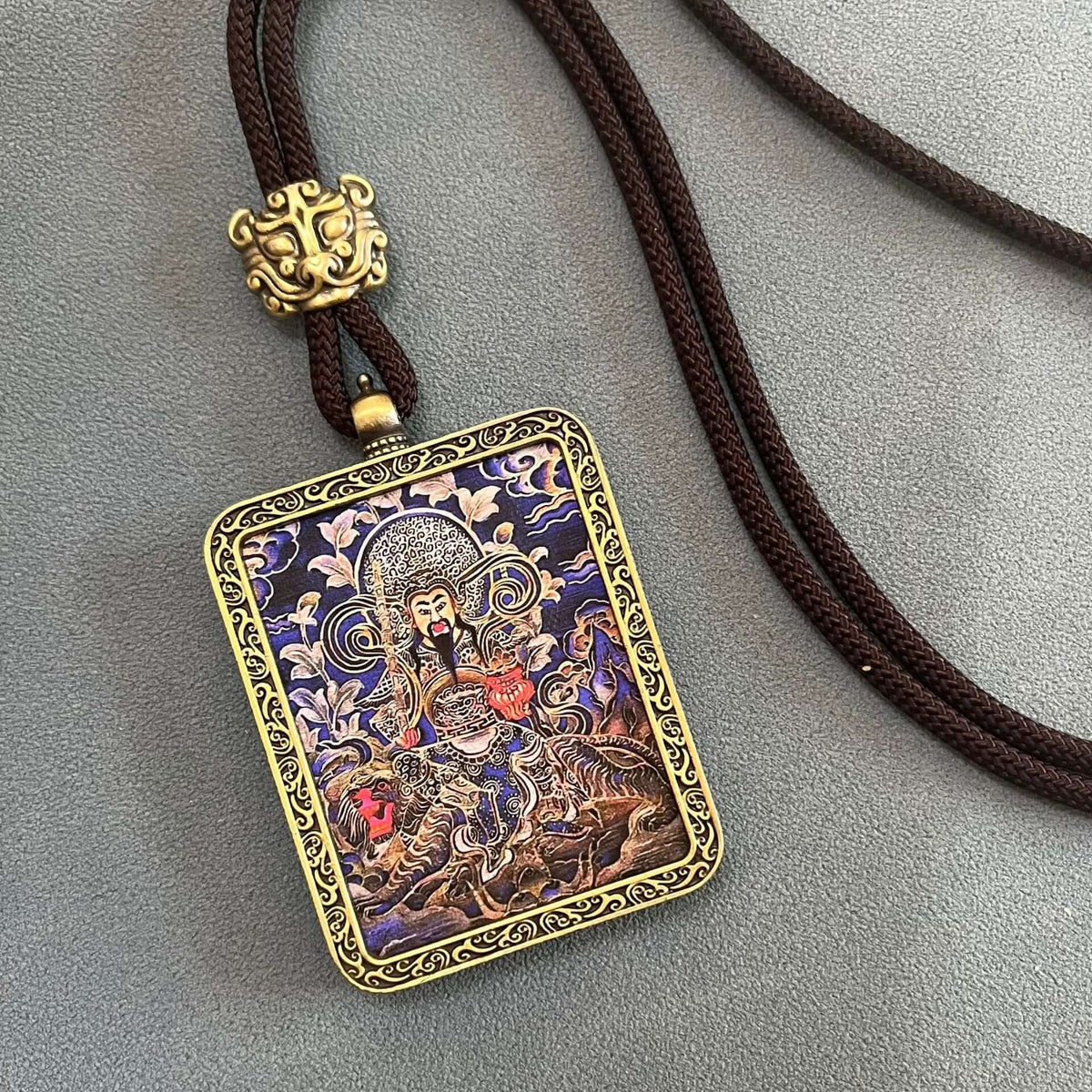 ZenHima Thangka Pendant Twelve Zodiac Eight Guardian Deities - ZENHIMA