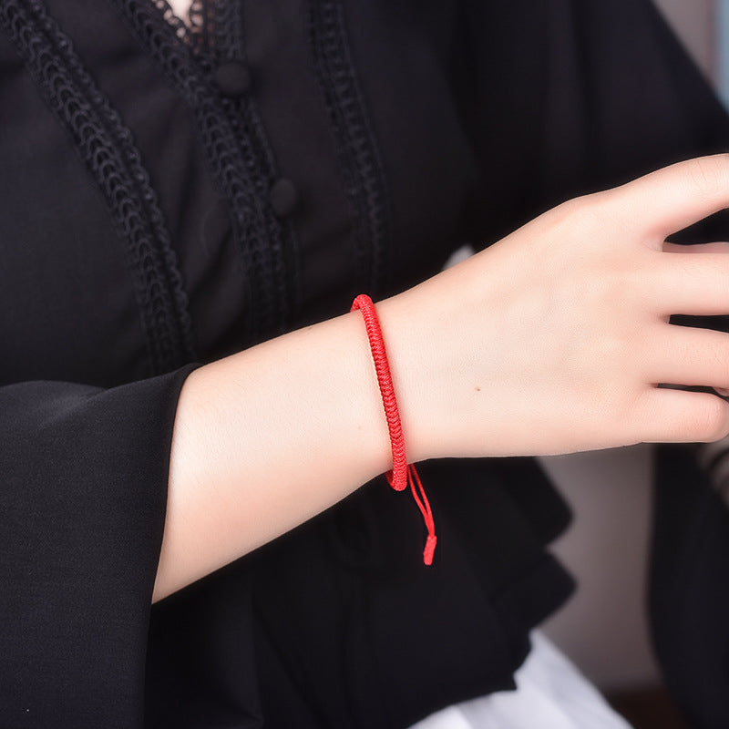ZenHima Handwoven Tibetan Vajra Knot Bracelet – 9-Strand - ZENHIMA