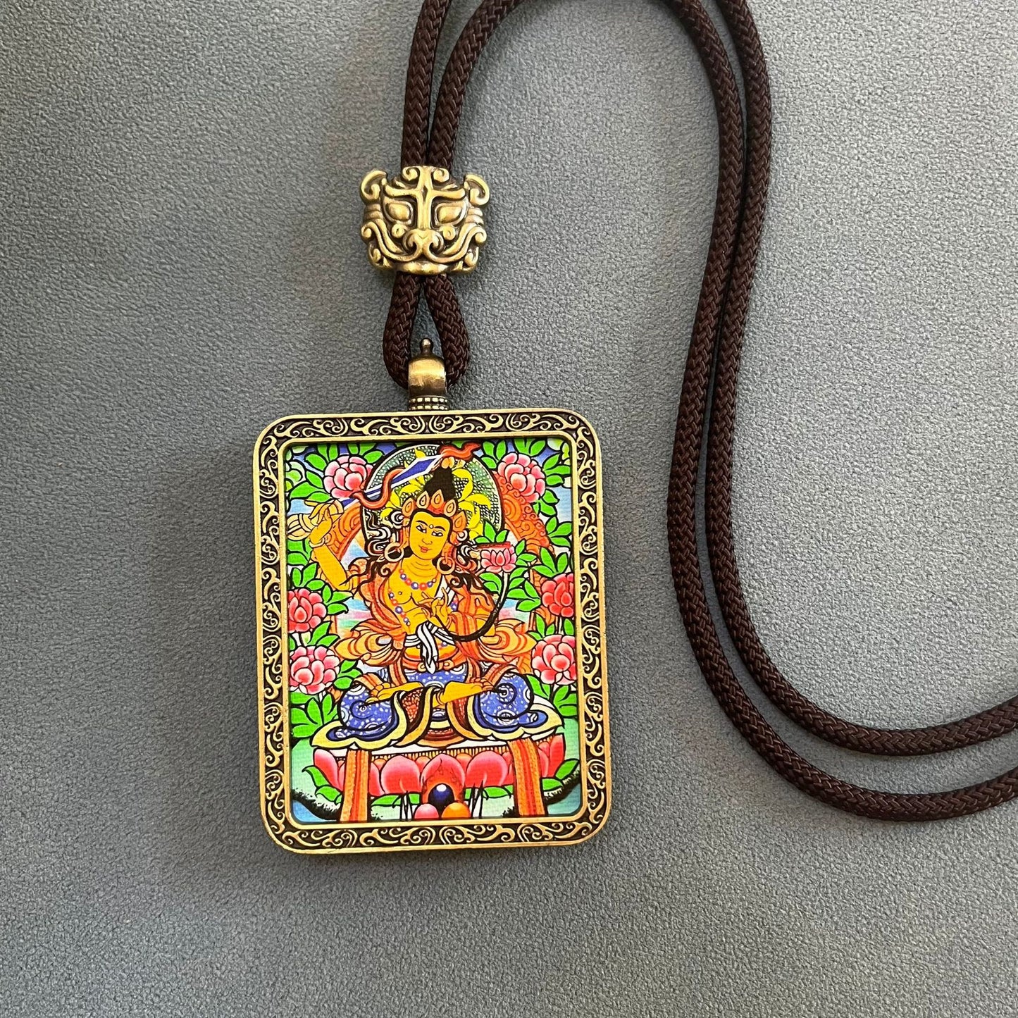 ZenHima Thangka Pendant Twelve Zodiac Eight Guardian Deities - ZENHIMA