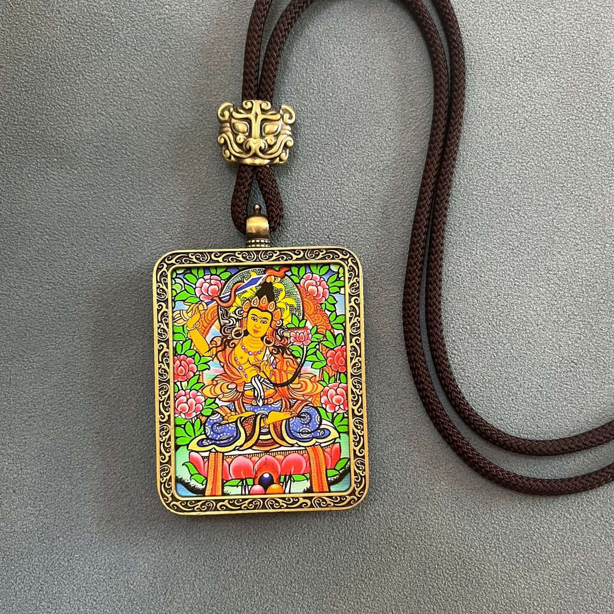 ZenHima Thangka Pendant Twelve Zodiac Eight Guardian Deities - ZENHIMA