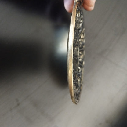 Large Tibetan Nine-Palace Bagua Zodiac Buddha Talisman – Spiritual Decorative Hanging Ornament