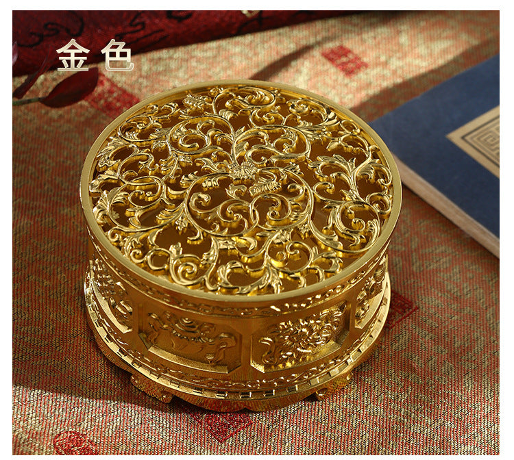 ZenHima Full-Metal Tibetan Incense Burner for Sandalwood & Agarwood - ZENHIMA