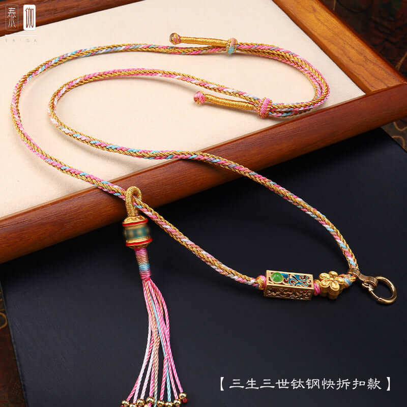 ZenHima Hand-crafted Tibetan Thangka Pendant Necklace - ZENHIMA