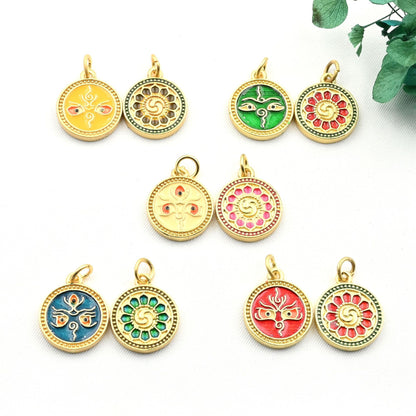 ZenHima Gold-tone Enamel - ZENHIMA