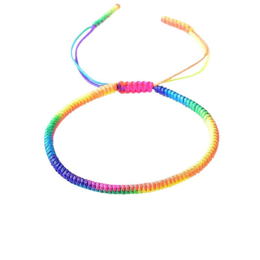 ZenHima Handwoven Tibetan Vajra Knot Bracelet – 9-Strand - ZENHIMA