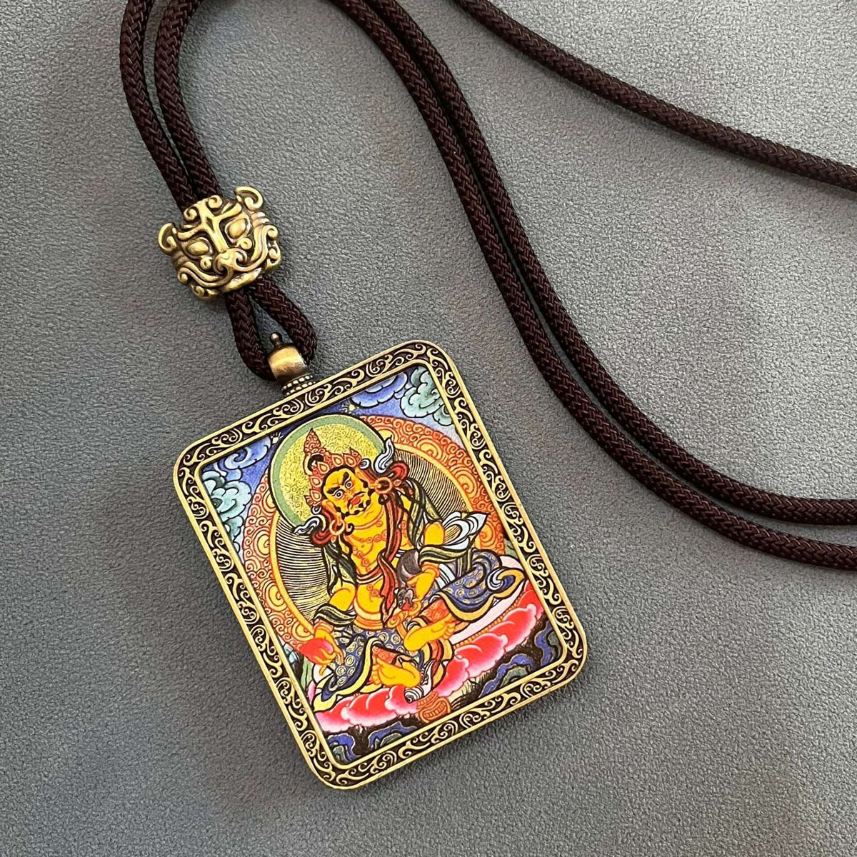 ZenHima Thangka Pendant Twelve Zodiac Eight Guardian Deities - ZENHIMA