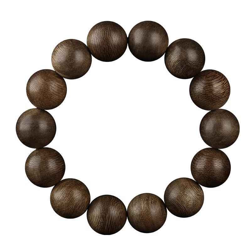 Premium Vietnamese Nha Trang Agarwood 108 Bead Mala Bracelet