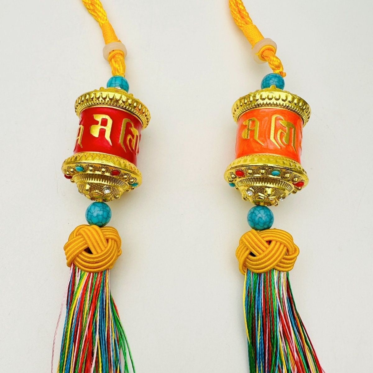 ZenHima Om Mani Padme Hum Bearing Prayer Wheel Pendant - ZENHIMA