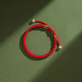 ZenHima Minimal Red Rope Bracelet - Couple Luck Blessing Gift