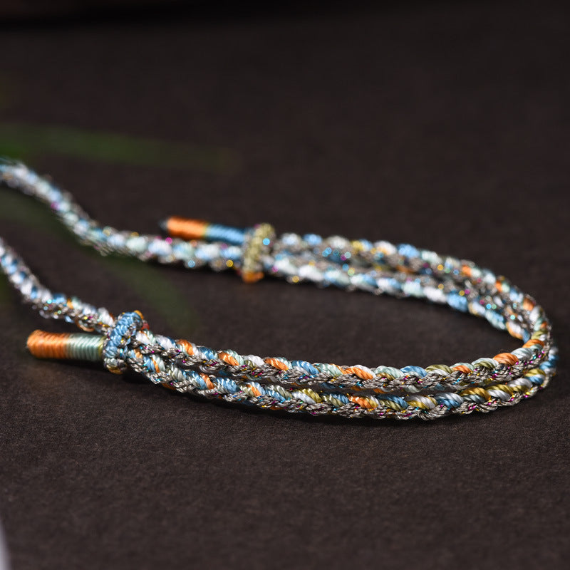 Zenhima Zakiram Thangka Necklace Hand-woven Pendant - ZENHIMA