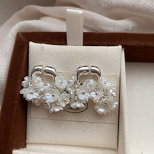 Minimalist Lapis Lazuli Double Bead Earrings