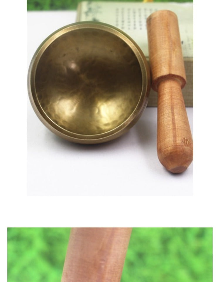 ZenHima Nepal Handmade Brass Tibetan Singing Bowl - ZENHIMA