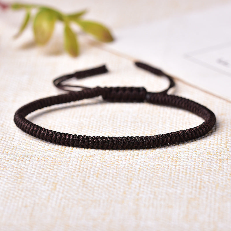 ZenHima Handwoven Tibetan Vajra Knot Bracelet – 9-Strand - ZENHIMA