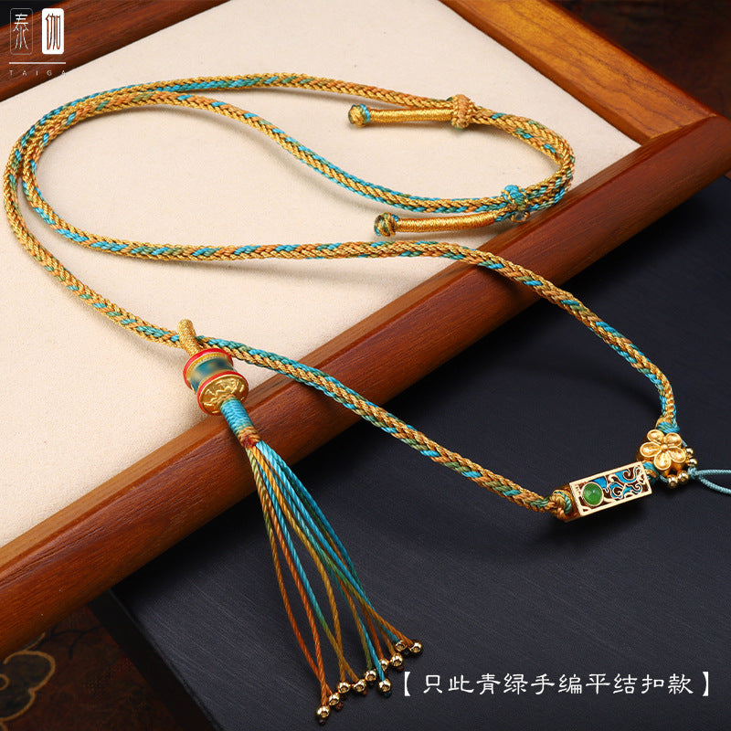 ZenHima Hand-crafted Tibetan Thangka Pendant Necklace - ZENHIMA