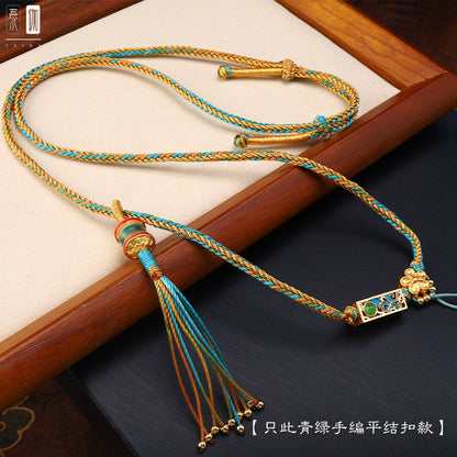 ZenHima Hand-crafted Tibetan Thangka Pendant Necklace - ZENHIMA