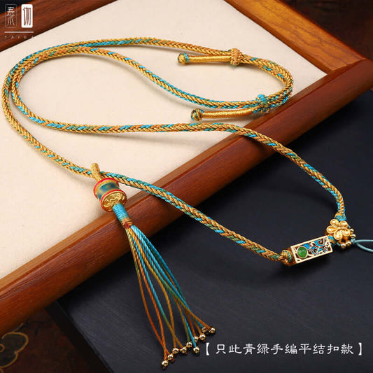 ZenHima Hand-crafted Tibetan Thangka Pendant Necklace - ZENHIMA