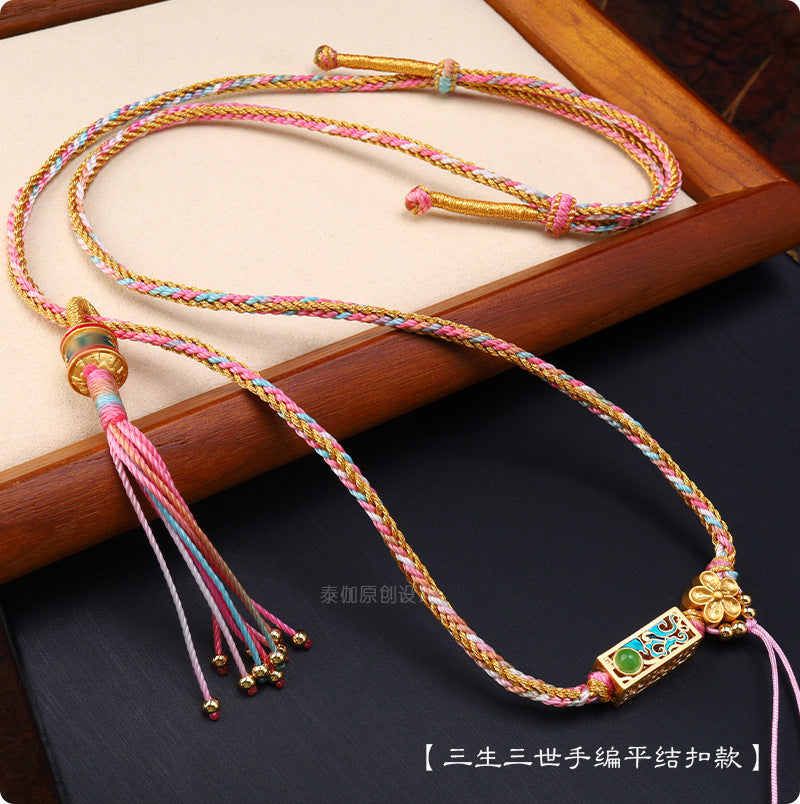 ZenHima Hand-crafted Tibetan Thangka Pendant Necklace - ZENHIMA