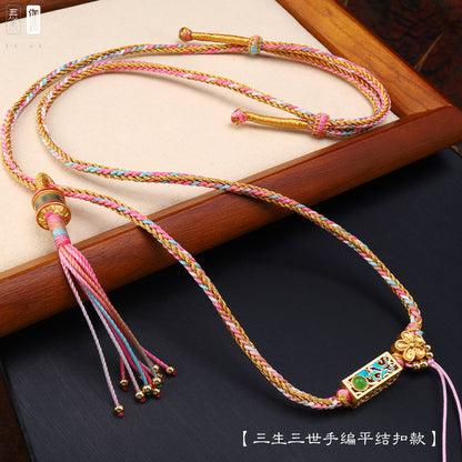 ZenHima Hand-crafted Tibetan Thangka Pendant Necklace - ZENHIMA