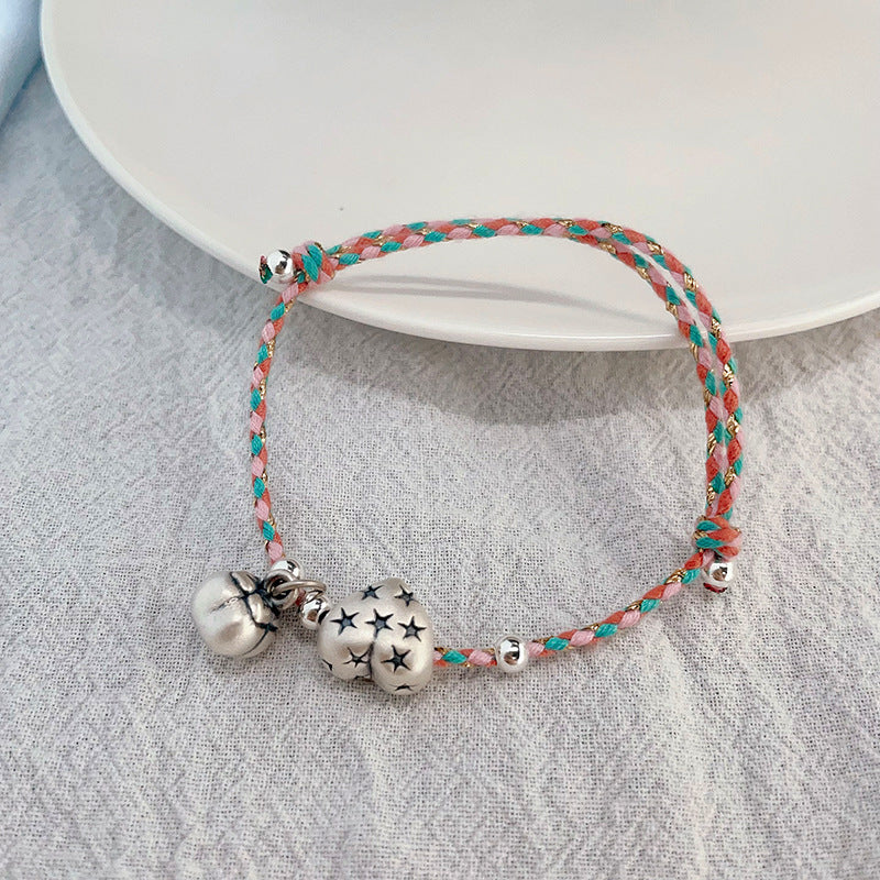 925er Silber Yuanbao, Herzhafte Persimone, Kleine Persimone, Löwentanz und Chinesisches Rotes Schnurarmband