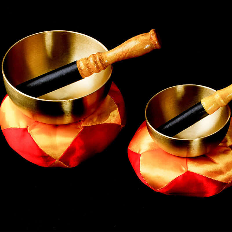ZenHima Tibetan Yoga Meditation Instrument Copper Offering Bowl - ZENHIMA