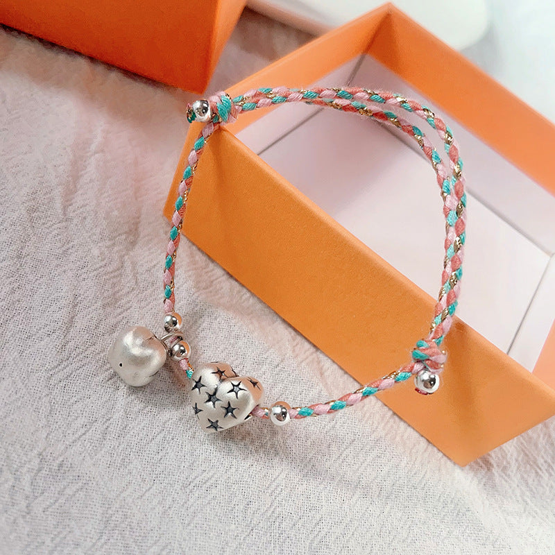 925er Silber Yuanbao, Herzhafte Persimone, Kleine Persimone, Löwentanz und Chinesisches Rotes Schnurarmband