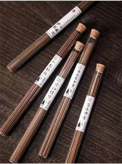 ZenHima Traditional Long Sandalwood & Agarwood Incense for Yoga & Home - ZENHIMA
