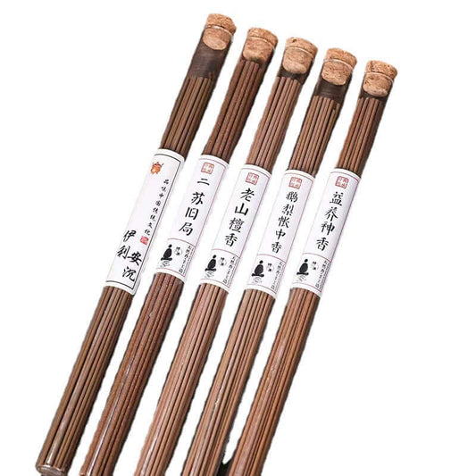 ZenHima Traditional Long Sandalwood & Agarwood Incense for Yoga & Home - ZENHIMA