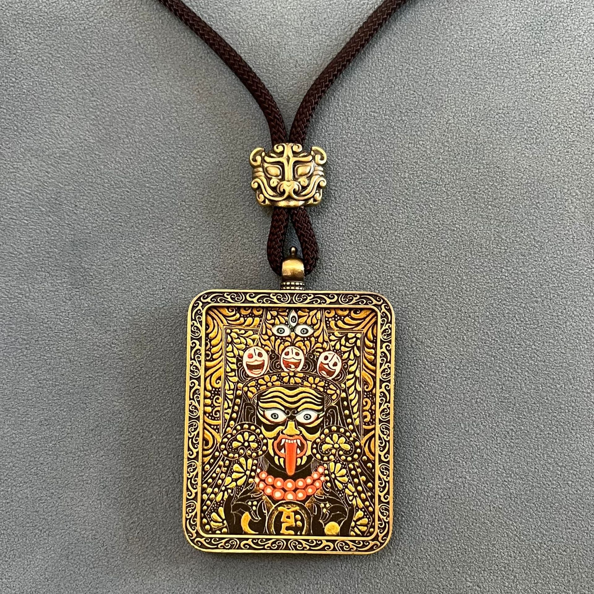 ZenHima Thangka Pendant Twelve Zodiac Eight Guardian Deities - ZENHIMA