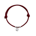 ZenHima Harmony Bead 925 Sterling Silver Red String Bracelet - Women's Bracelet