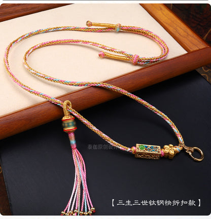 ZenHima Hand-crafted Tibetan Thangka Pendant Necklace - ZENHIMA