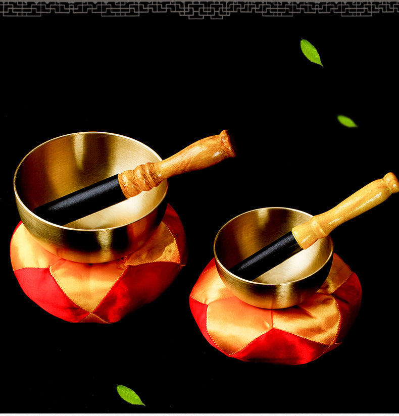ZenHima Tibetan Yoga Meditation Instrument Copper Offering Bowl - ZENHIMA