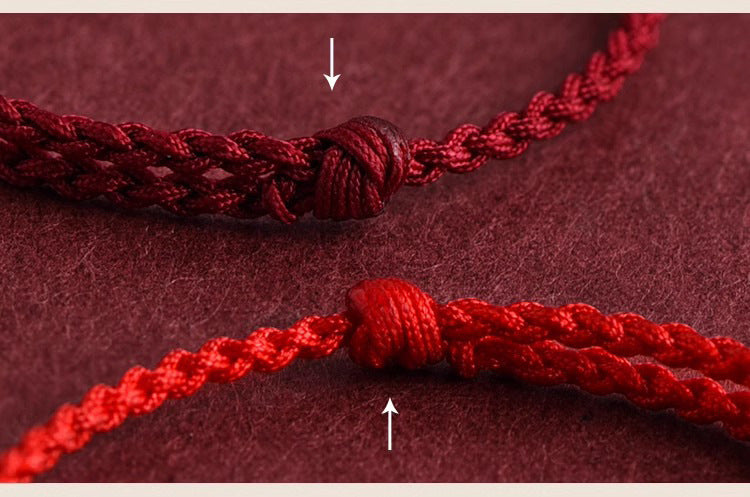 ZenHima Tibetan Om Mani Padme Hum Natural Cinnabar Bracelet / Anklet